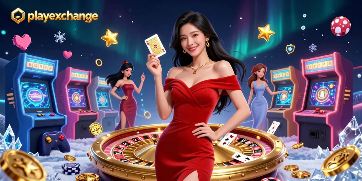 Playexchange offers an exciting gaming experience with stunning visuals of cards and roulette.