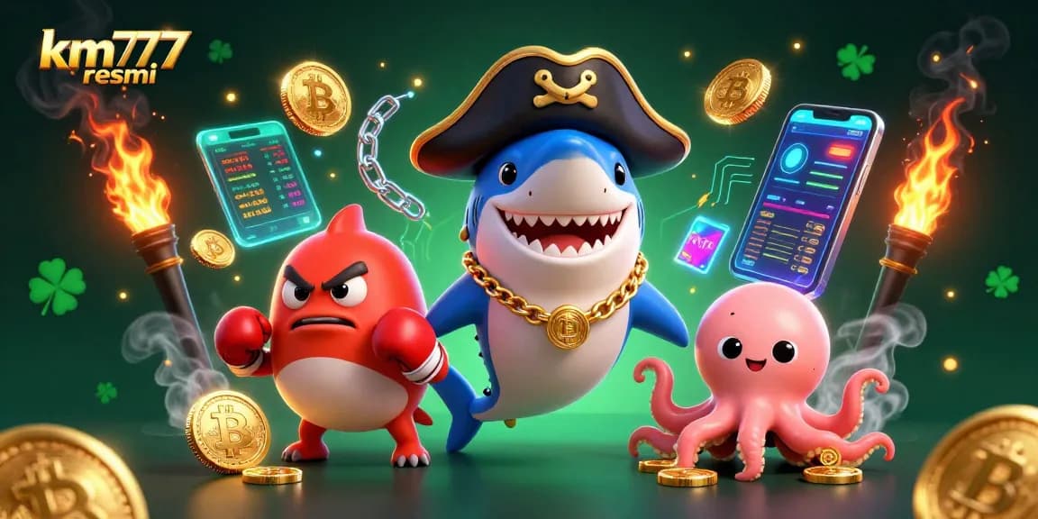 Engage in thrilling games with km777 resmi using digital currencies and playful characters.