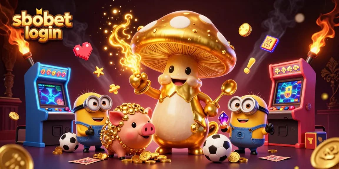 Engage with sbobet login in an action-packed sports betting world featuring magical characters.