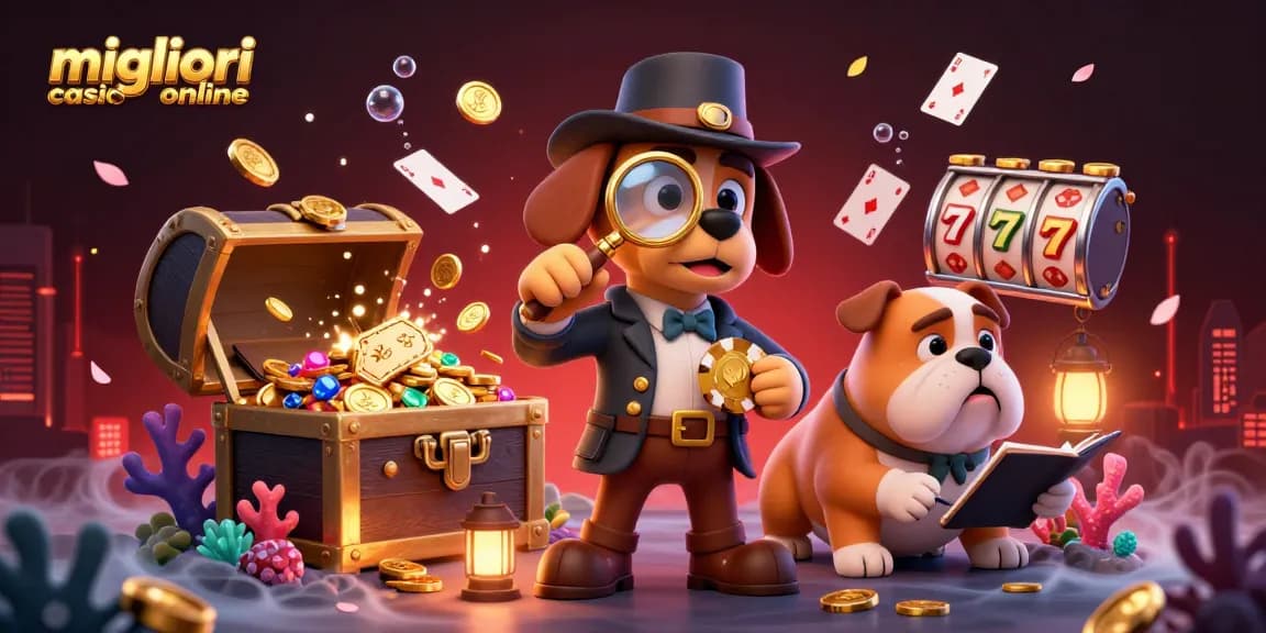 Esplora elementi di gioco emozionanti in una vivace scena sottomarina che rappresenta i migliori casino online.