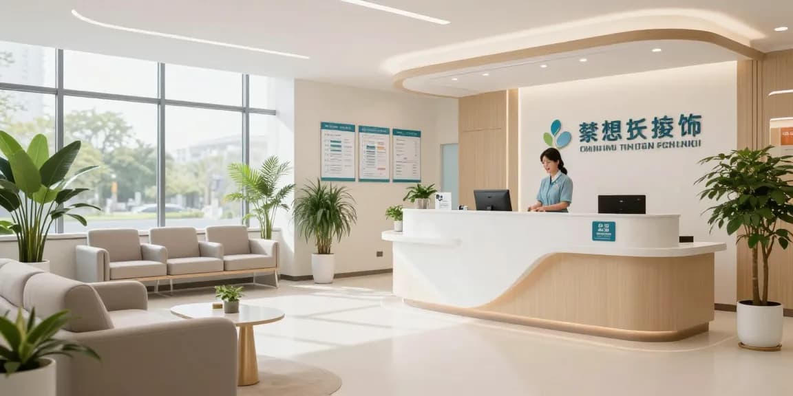HSA health insurance plan consultation in a modern healthcare facility with friendly patient care and medical services.
