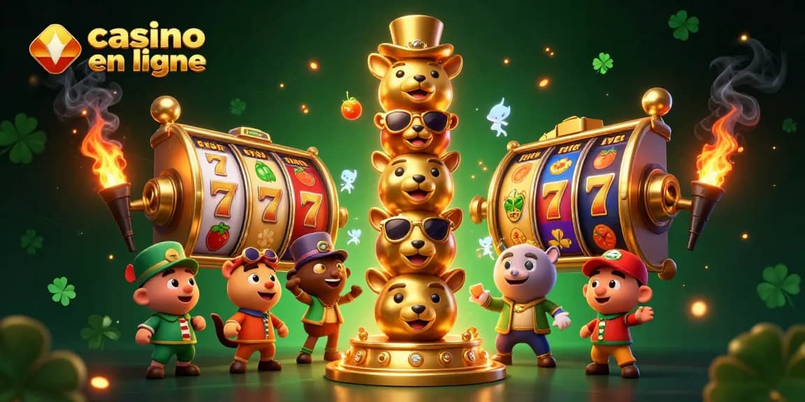Gagnez aux jeux de casino en ligne avec notre illustration dynamique et colorée.