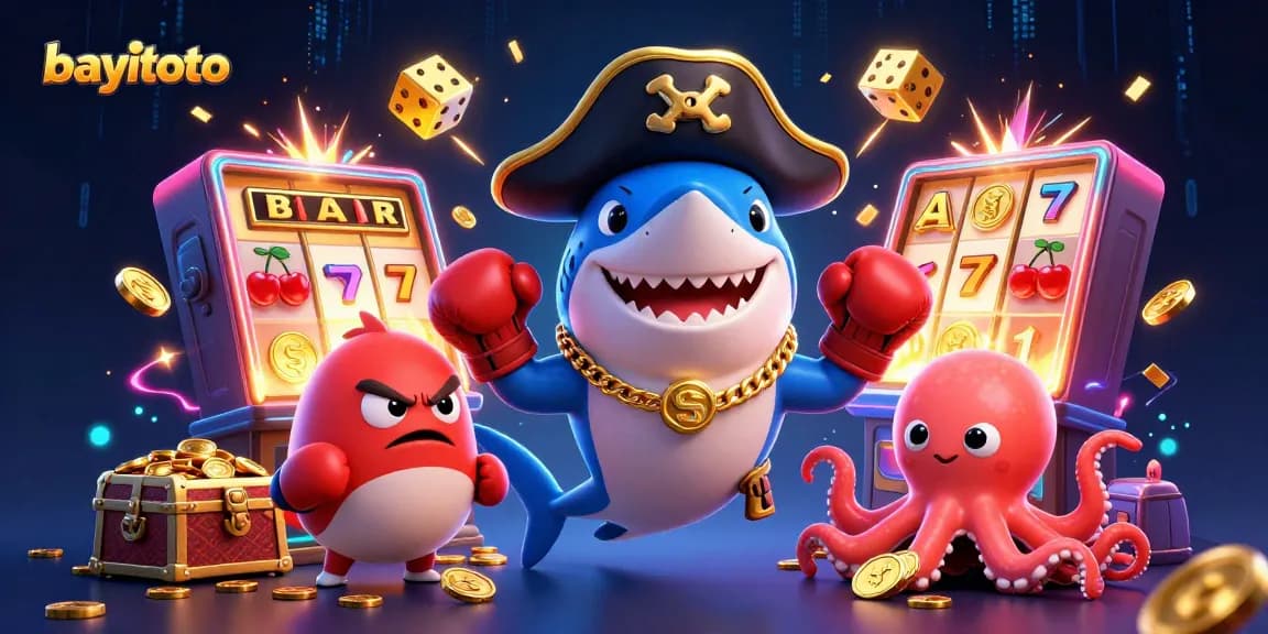 Engage with bayitoto for thrilling slot action amidst vibrant casino elements.
