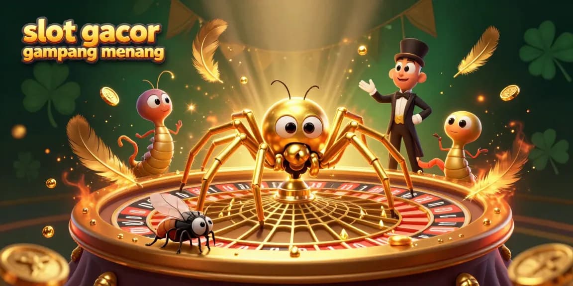 Spin the golden web to win big with slot gacor gampang menang at the vibrant casino.