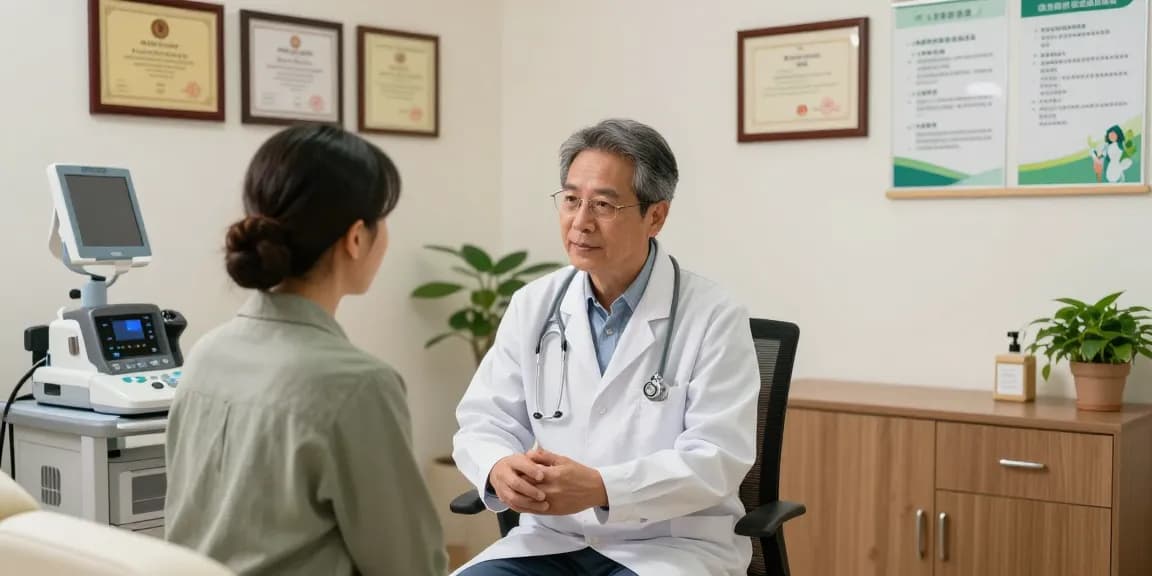 Hair transplant Turkey consultation in a trusted health clinic with compassionate doctor.