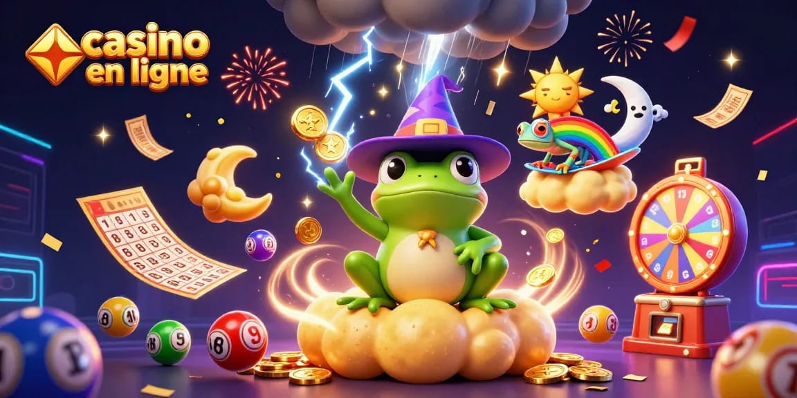 Découvrez le monde captivant du casino en ligne avec des personnages animés et des jeux dynamiques.