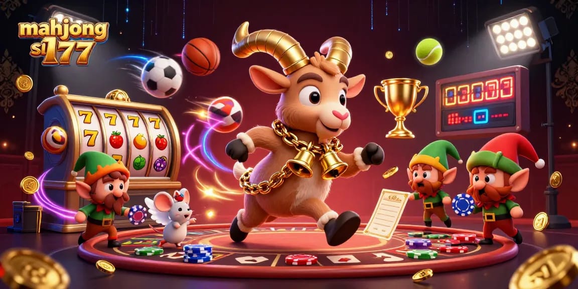 Experience the thrill of mahjong slot 777 in a vibrant casino scene filled with action.
