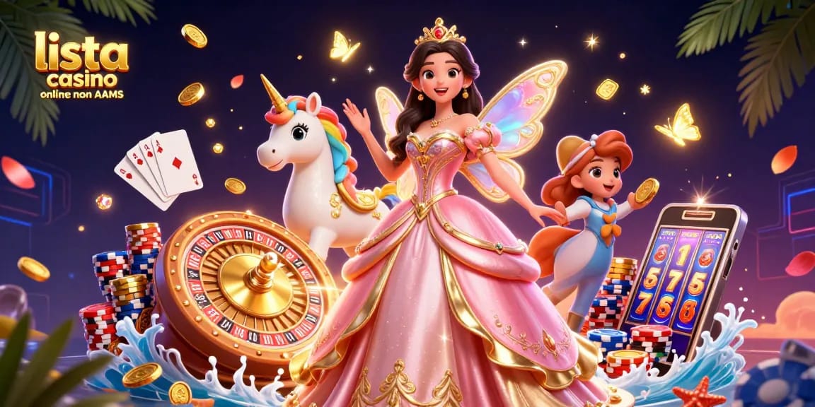 Scopri la scena vibrante della lista casino online non AAMS con personaggi straordinari, simboli di gioco emozionanti e elementi magici.