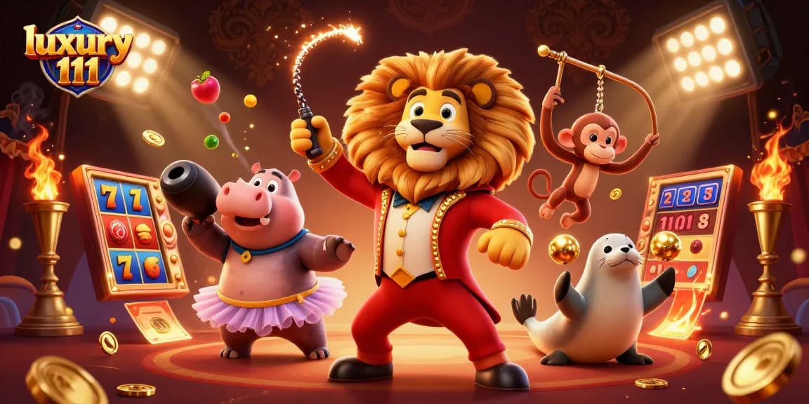 Experience thrilling entertainment at luxury 111 casino with immersive 3D characters and dynamic gaming elements.