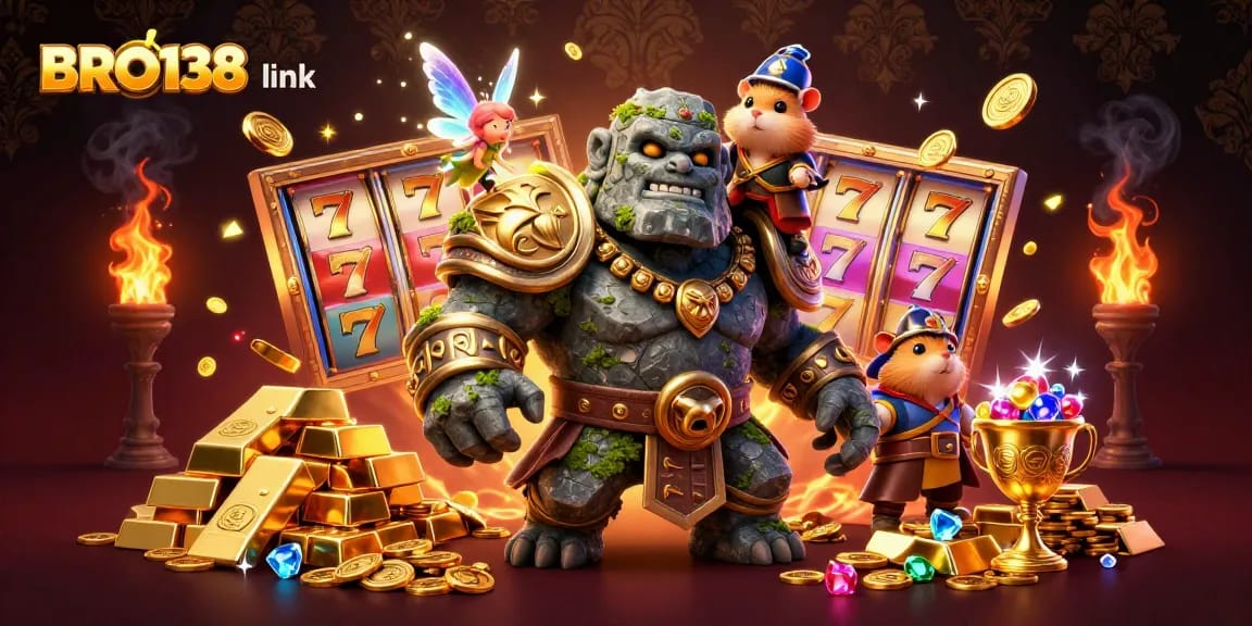 Winning with BRO138 link by revealing treasures in an exciting slot game