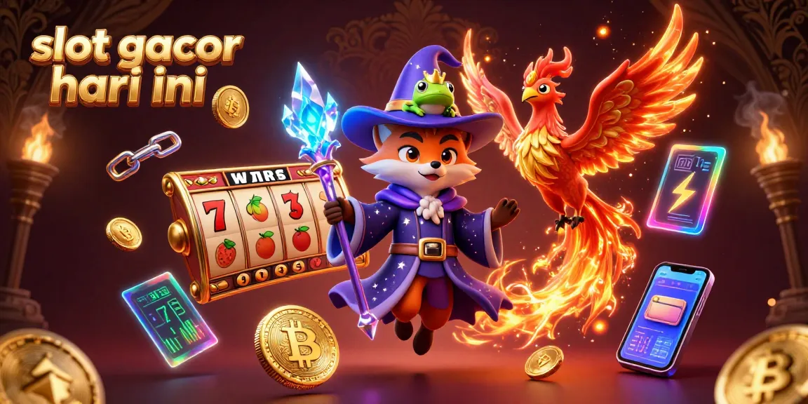 Slot gacor hari ini menarik dengan karakter unik dan elemen perjudian yang meriah.