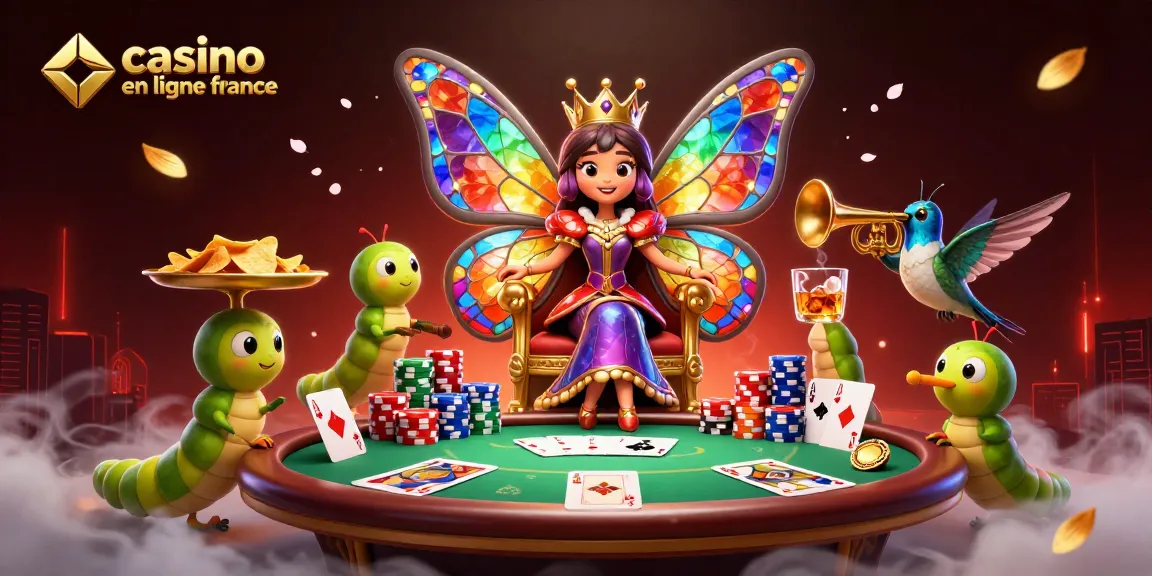 Jouez à des jeux excitants dans le casino en ligne France avec des personnages colorés et des éléments de jeu.