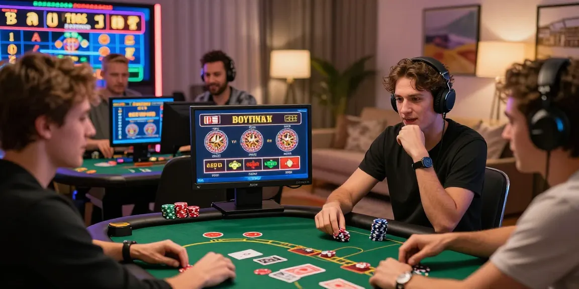 Experience thrilling online gaming with lista casino online non AAMS featuring players engaged in popular games.