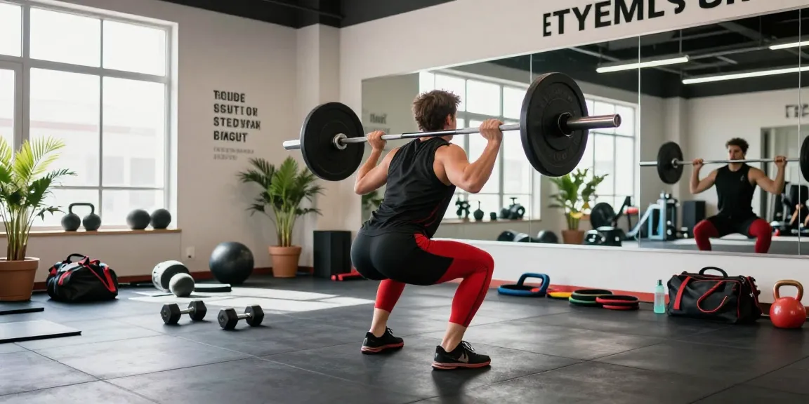 Training in the Deus Medical Shop fitness studio, showcasing a dynamic workout environment with modern equipment.