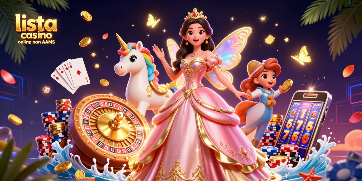 Scopri la scena vibrante della lista casino online non AAMS con personaggi straordinari, simboli di gioco emozionanti e elementi magici.