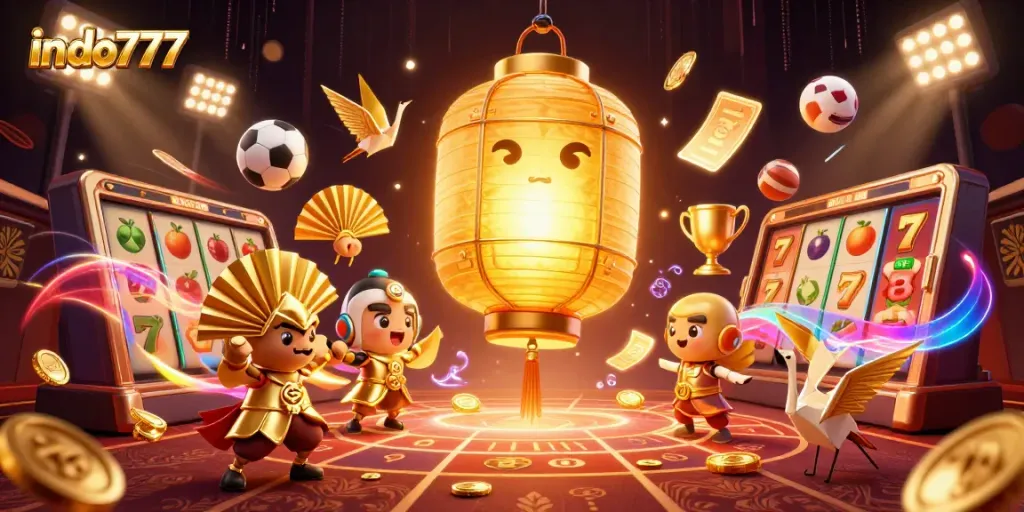 INDO777 menghadirkan pengalaman bermain slot yang menarik dengan tema dan simbol keberuntungan.
