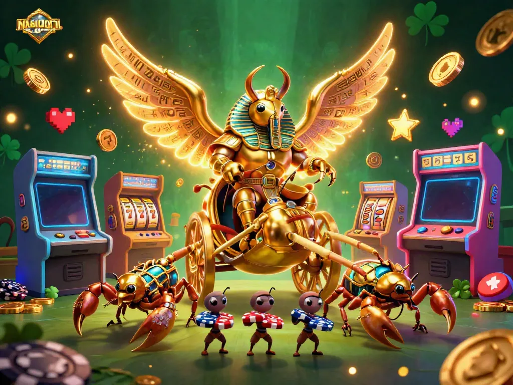 Permainan slot NAGAHOKI303 yang mendebarkan dengan karakter unik dan suasana ceria.