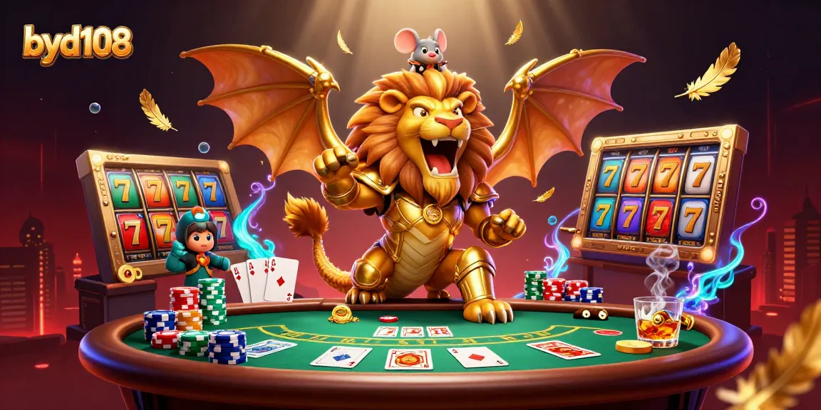byd108 menghadirkan permainan slot menarik dengan jackpot, chimera, dan elemen kasino yang seru