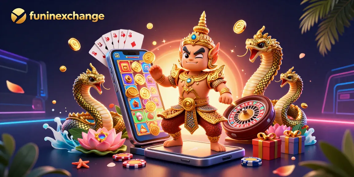 Engage with funinexchange through exciting slot games, vibrant graphics, and interactive characters.
