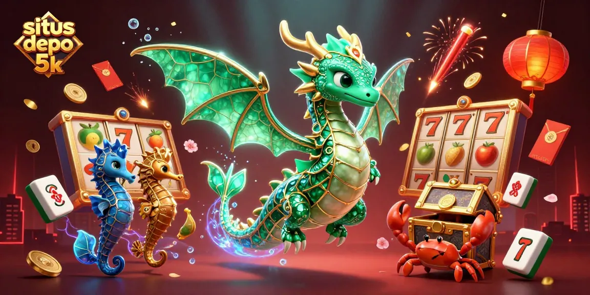 Play slot games at situs depo 5k with exciting jackpots and vibrant characters.