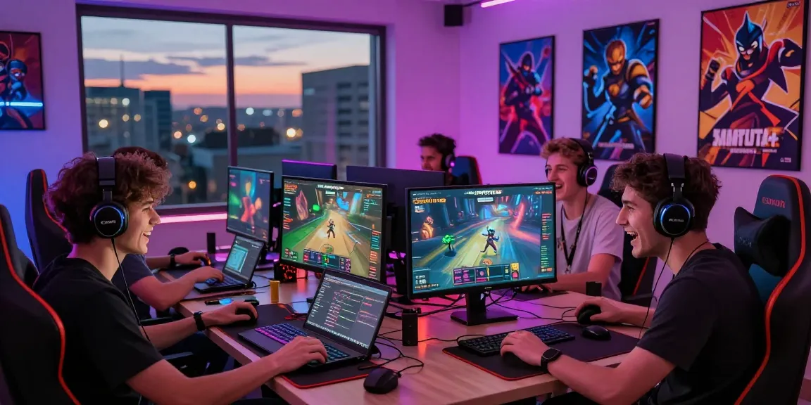 Pengalaman bermain SANTOTO4D yang seru bersama teman-teman di ruang gaming modern.