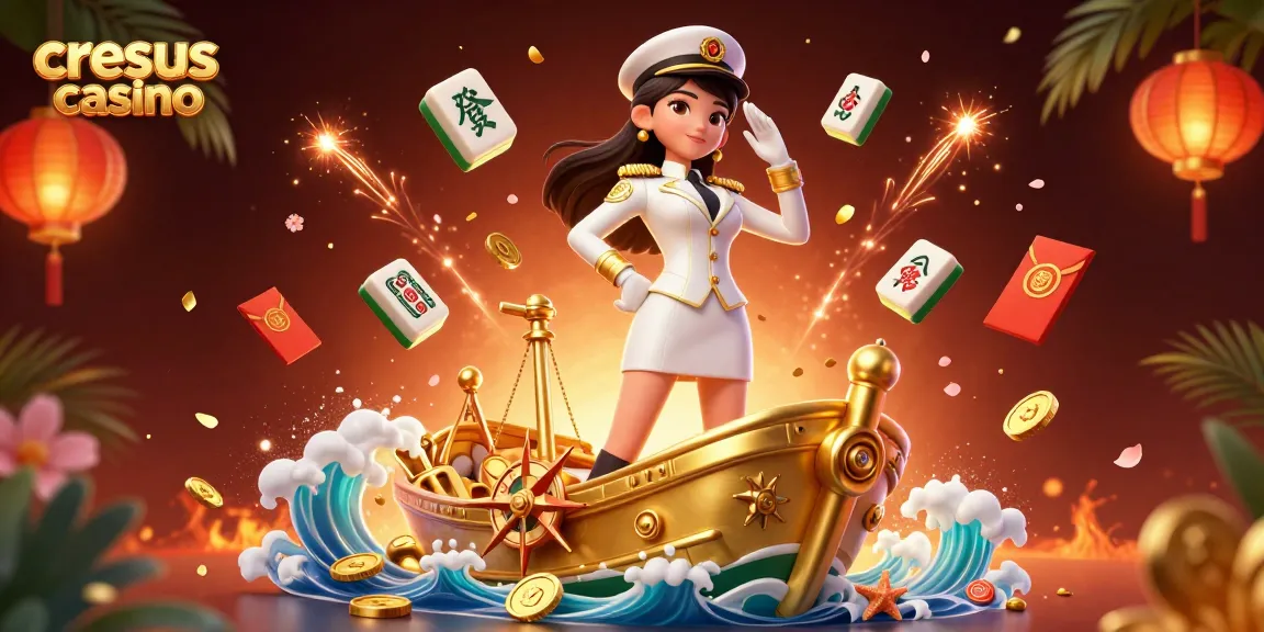 Vivez l'essence vibrante de Cresus Casino avec des éléments 3D éblouissants et des détails immersifs.