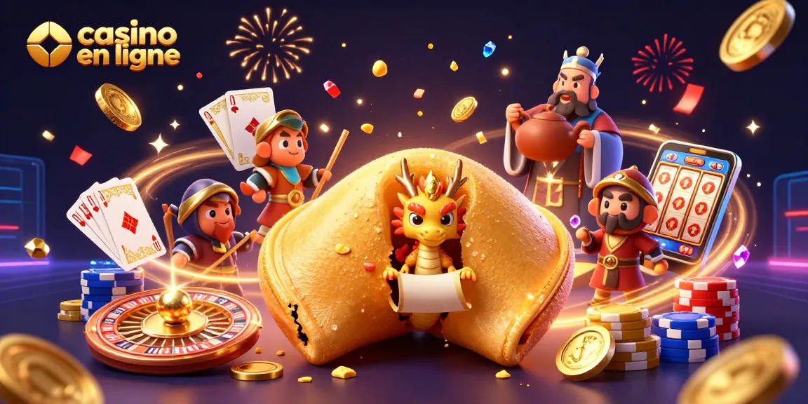 Jouez à un casino en ligne avec des personnages magiques et des éléments de jeu animés en 3D.