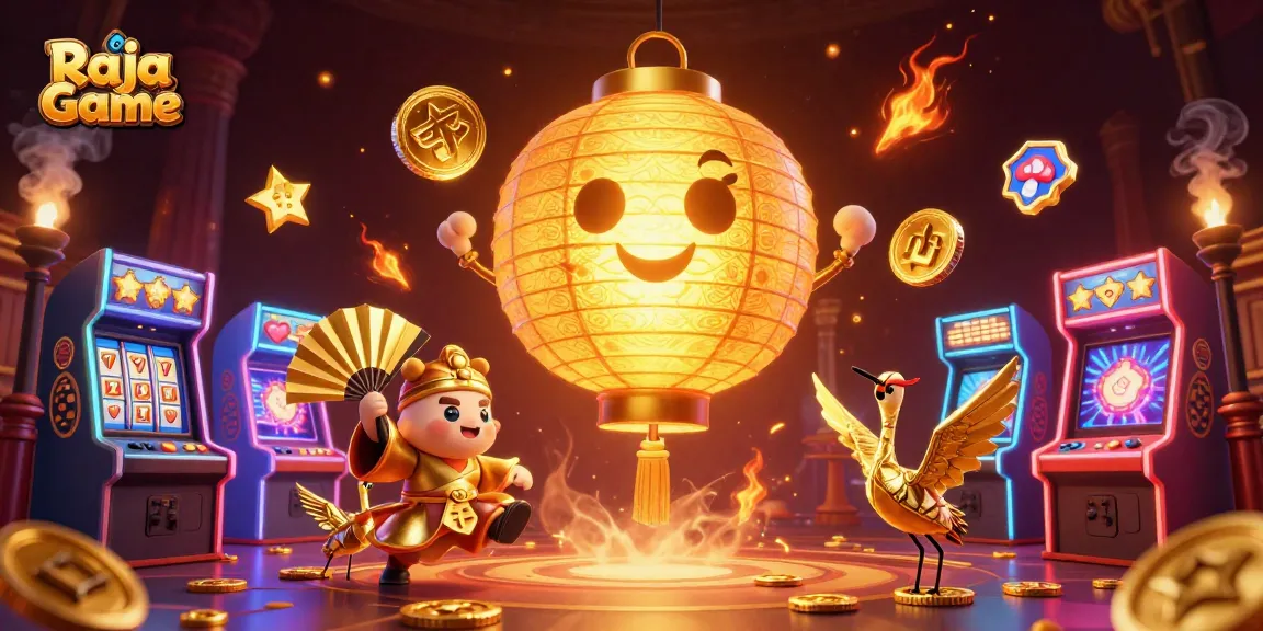 Engage with Raja Game's dynamic casino experience featuring vibrant games and golden rewards.