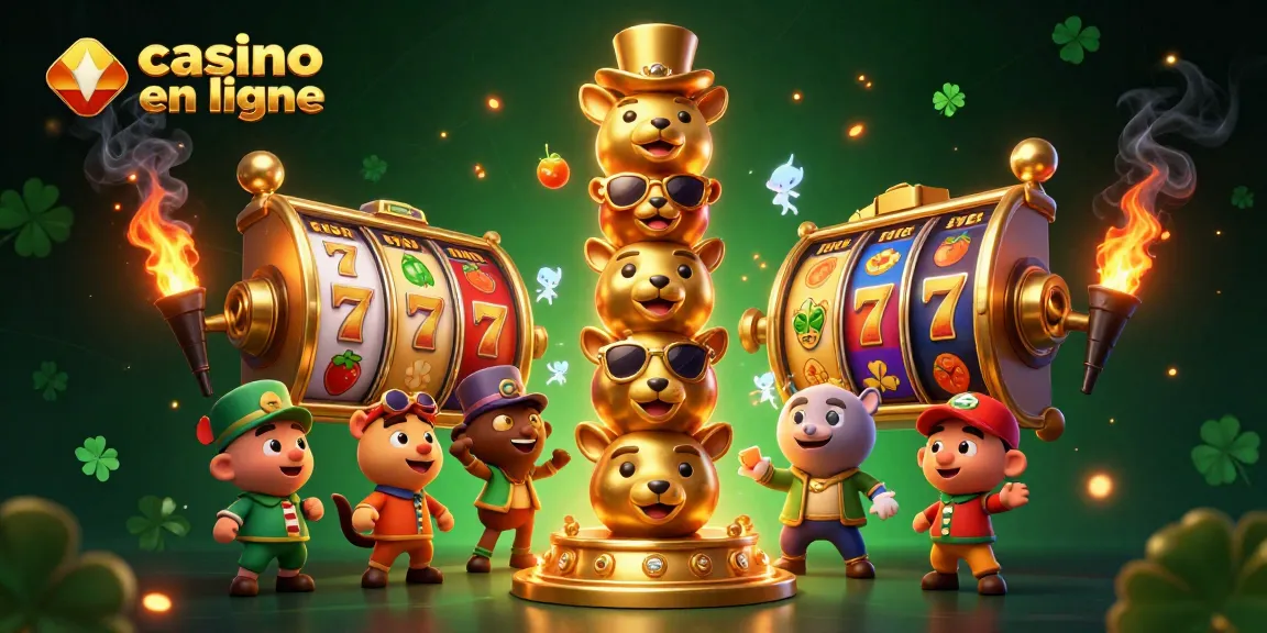 Gagnez aux jeux de casino en ligne avec notre illustration dynamique et colorée.
