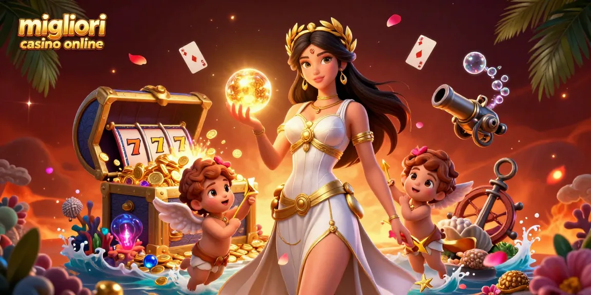 Vivi un'azione emozionante nei migliori casino online, con personaggi incantevoli e elementi di gioco vibranti.