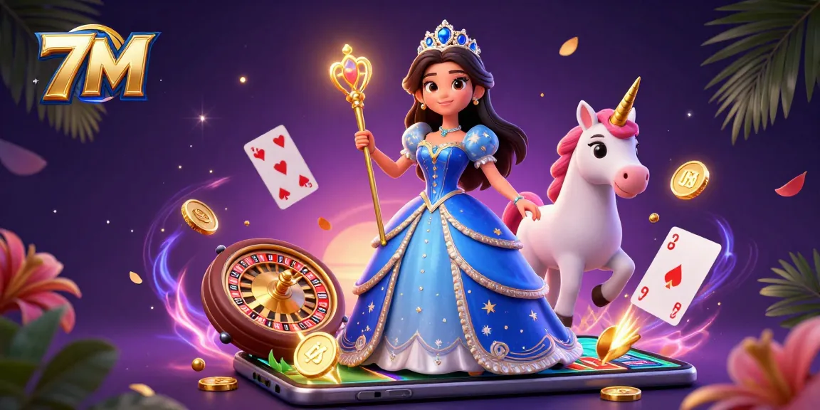 Experience live sports betting thrills with 7M amidst dynamic gaming elements and enchanting visuals.
