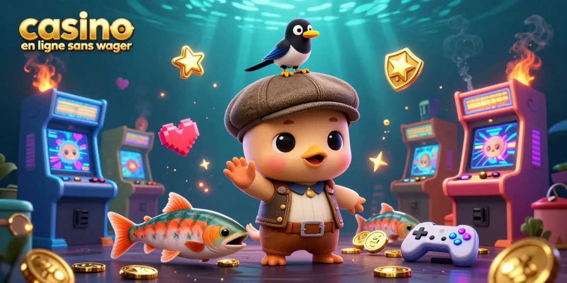 Jeu palpitant sur un casino en ligne sans wager avec des créatures ludiques.