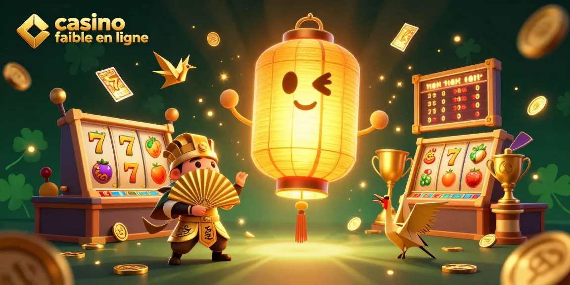 Jouez au casino fiable en ligne avec un esprit lanterne doré et des éléments de jeu captivants.