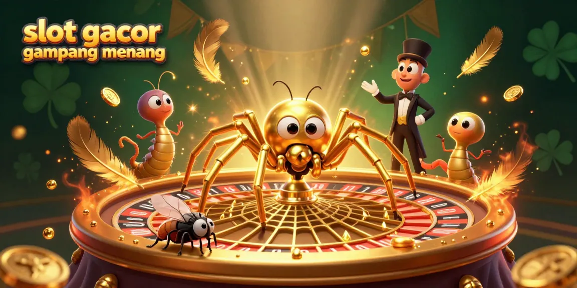 Spin the golden web to win big with slot gacor gampang menang at the vibrant casino.