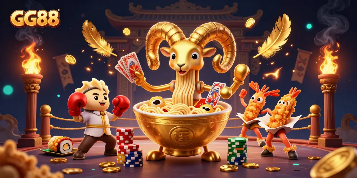 Experience the excitement at GG88 with dynamic characters and exhilarating game elements in a vibrant casino atmosphere.