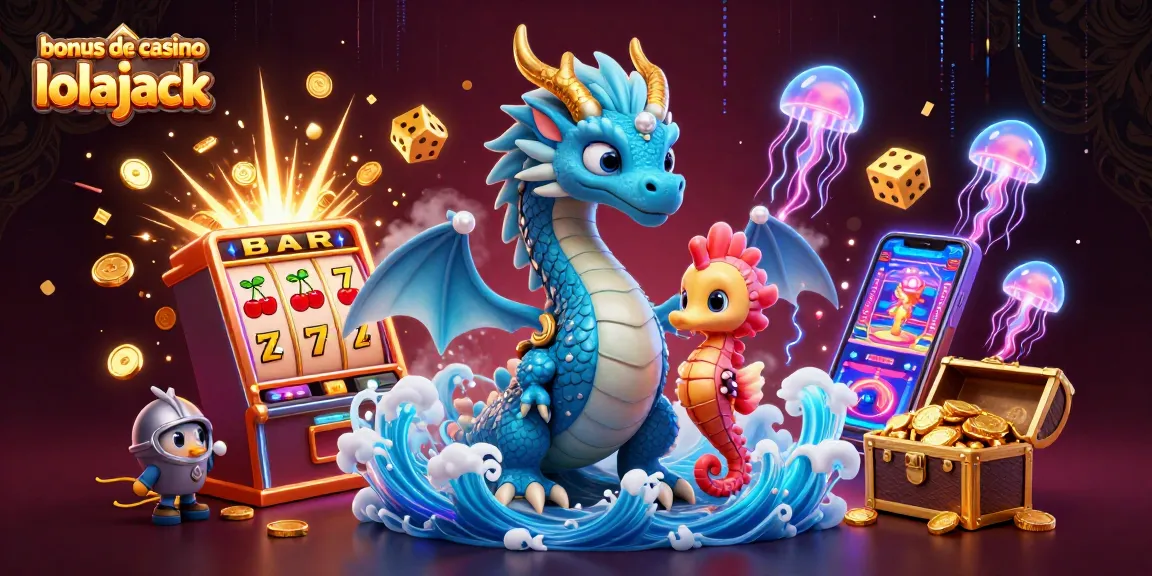 Bonus de casino lolajack : jeux gagnants avec dragon et machine à sous éclatante.