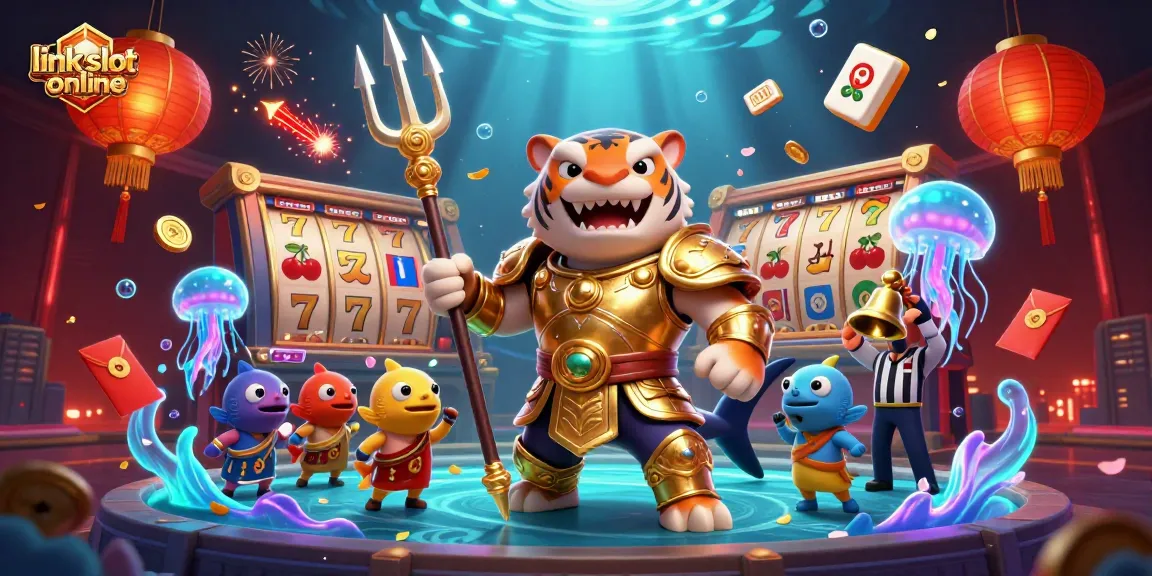 Rasakan aksi mendebarkan dengan link slot online yang menghadirkan suasana kasino bawah laut yang dinamis dengan hiu macan dan elemen slot.