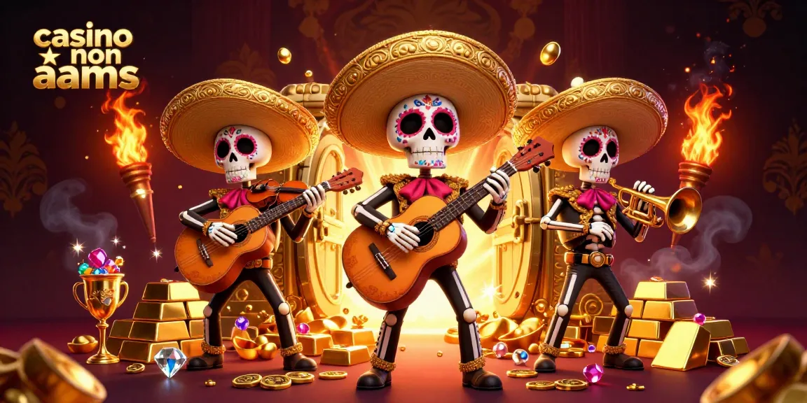 Vivi l'emozione vibrante dei casino non aams con una vivace band mariachi e tesori scintillanti.