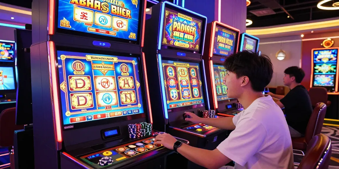 Pengalaman bermain diana4d di lingkungan kasino online dengan tampilan slot menawan dan pencahayaan meriah.
