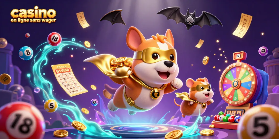 Découvrez l'excitation des jeux au casino en ligne sans wager avec des personnages amusants et des éléments de jeu captivants.