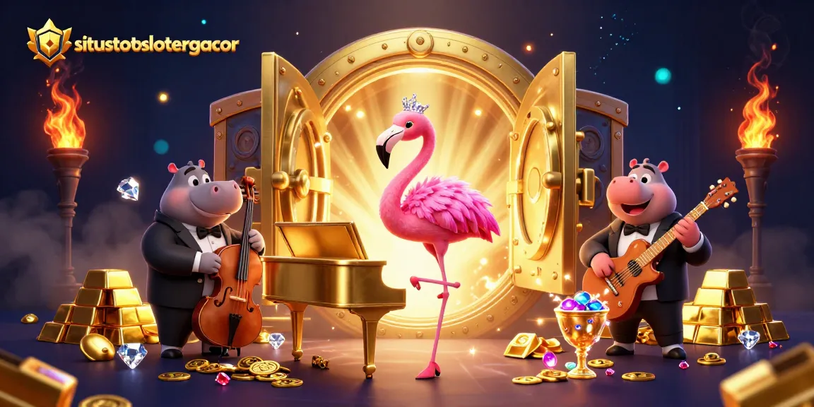 Experience the fun at situstotoslottergacor with a lively casino scene featuring entertainers and riches.