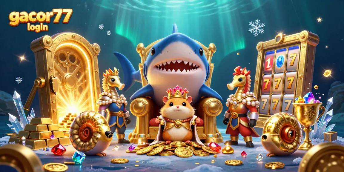 Engage in the action with gacor77 login as the hamster king rules the treasure-filled kingdom.