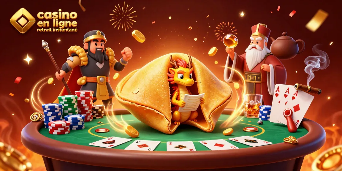 Plongez dans l'univers du casino en ligne retrait instantané avec une illustration 3D captivante.